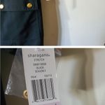 Sharagano  career black shirt dress gold snaps size 14 Photo 10