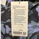 Lululemon  Swift Speed Cropped Tank Top B/C Cup Size 4 Flower Meld Multi Photo 1