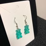 Cute Gummy Bear Earrings Blue Photo 1