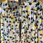 Diane Von Furstenberg 100% Silk Button Down Short Sleeved Cargo Pocket Dress Photo 13