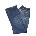 Old Navy Low Rise Dark Wash Flare Jeans Photo 2