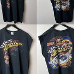 2012 Junction Muscle Shirt Large L Black Tank Top Graphic Photo 13