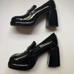 Nine West Zest Heeled Loafers Black Photo 4