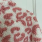 Zaful NWT | ‎ women’s leopard Sherpa quarter zip cropped jacket — large Photo 5