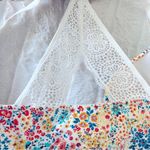 Cacique  Floral Lace Racerback Push Up T-Shirt Bra, Size 40DD Photo 5