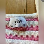 Yllw the Label Knit Loungewear Set Pink Size L Photo 2