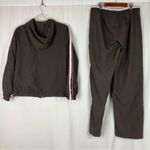 Everlast | Y2K Brown Pink Poly-Cotton Tracksuit Jacket & Pants M/L Photo 6