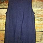 White House | Black Market WHBM Marine blue Sleeveless knit tank sz sm Photo 2