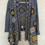 Anthropologie FALL CLEARANCE EUC Geo Pattern Wool Cardigan - Fiets Voor 2 Photo 0