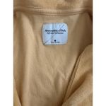 Abercrombie & Fitch Women's Yellow Terry Cloth Button-Up Shirt Size M Casual Photo 2