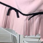 Forever 21 Two Tone Bow Cropped Top Pleated Skirt Pink Black M Photo 14