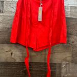 Antonio Melani Amee Linen High Rise Coordinating Shorts Sz 10. Photo 2