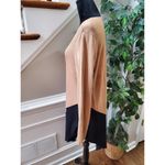 Alfani  Women's Beige Rayon Round Neck Long Sleeve Pullover Sweater Size X-Large Photo 5