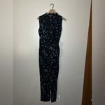 Rebecca Taylor  Tailored Leandra Fleur Silk Blend Jacquard Jumpsuit‎ Photo 3
