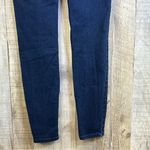 Cello  Size 7 Straight Skinny Leg Dark Blue Denim Wash Jeans with 5 Pocke… Photo 5