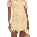 Sandro NWT Woman Livy Grosgrain-trimmed Corded Lace Mini Dress size 42 (6/8) Photo 0