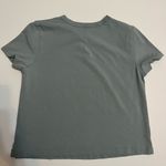 Lululemon athletica Classic Fit Cotton-Blend T-Shirt Silver Blue Photo 3
