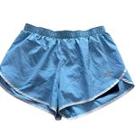New Balance Blue Athletic Shorts with Bike Short Photo 0