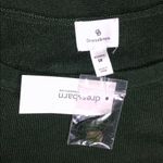 Dress Barn Woman NWT Size 1X Green - Striped Side Button Detail Sweater Top Photo 6