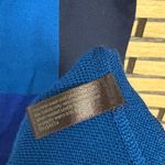 The Limited  Blue‎ Color Block Wool Blend Sweater Dress Size Small Photo 6