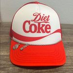 Coca Cola | Red Trucker Baseball Hat “Diet Coke” w/ Charms Photo 0