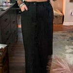 Anthropologie Pin Stripe Maxi Skirt Photo 5