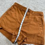 Madewell  Women’s Camp Shorts 2.5” Cotton High Rise in Burnt Sienna Size M Photo 13