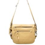 FRANCESCO BIASIA leather messenger bag Tan Photo 2