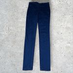 Veronica Beard  Pull On Back‎ Zip Skinny Pants Jeans Blue Sz 4 Photo 2