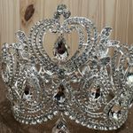 Elegant Birthday Princess Silver Tiara Crown for All Occasions Photo 1