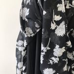 Lulus Floral Dressed Up Black Floral Print Midi Dress Photo 9