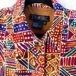 Vintage THEE New York Milan Silk Jacket Size M Photo 1