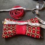 Vera Bradley  Pink Frill Clutch Vinyl bow shape Photo 5