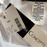 DEADSTOCK y2k white maxi cowl neck sequin dress sheet truffle sleeve glam size 8 Photo 1