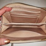 None Rose Gold Full Zip Wallet Clutch Purse Photo 1