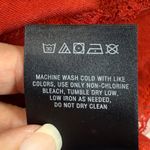 Maeve  Anthropologie Dress V Neck 3/4 Sleeve Diamond Print‎ Casual Medium Photo 6