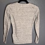 Hollister Juniors Long Sleeve Slim Fit Lace Up Grey Shirt Size L Large Photo 5