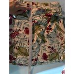 Maison d'Amelie Linen Blend floral skirt, casual, tie, wrap, short, summer F14 Pink Size L Photo 5
