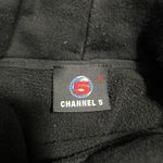 CHANNEL 5 Vintage Graphic Hoodie Pullover Sweatshirt Unisex Adult Sz XL EUC Black Photo 4