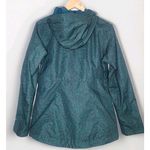 Columbia  Interchange Omni-Tech Jacket Hooded Green Red Dots Women's‎ Size Small Photo 3