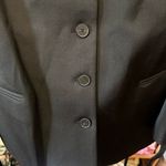 Rebecca Taylor Rebecca‎ Taylor Wool Satin Blazer Black Size 16 Photo 8