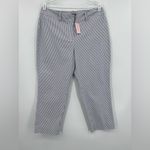 Ann Taylor  Women's Pinstripe Pants - Gray Photo 3