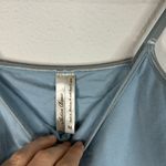 Active Basic  Blue Tank Top Women’s Medium Adjustable Straps Fitted Layering Top Photo 2