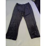 Sag Harbor  Sport Women Medium Black Velour Velvet Pull On Stretch Casual Pants Photo 6