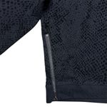 Rails  Women's Black Animal Print Sweatshirt XS Marlo Flocked Cobra Pattern Photo 3