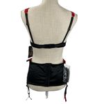 NEW Lover's Lane Lace Garterbelt Set Black Red Lingerie Size L Stockings NWT Size L Photo 1