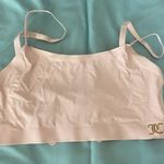 Juicy Couture Women’s Juniors Pink Bra Bralette M Medium Bust 34” Lace Back Photo 0