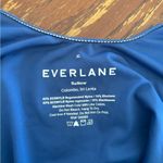 Everlane NWT  Nyle square neck one piece blue swimsuit size XL Photo 1