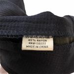 Very J  Black Waffle Shorts Photo 6