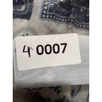 Johnny Was  Sheer Tiered Midi Sundress Boho Floral Embroidery Blue White Paisley Photo 8